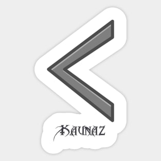 Kaunaz Rune Sticker